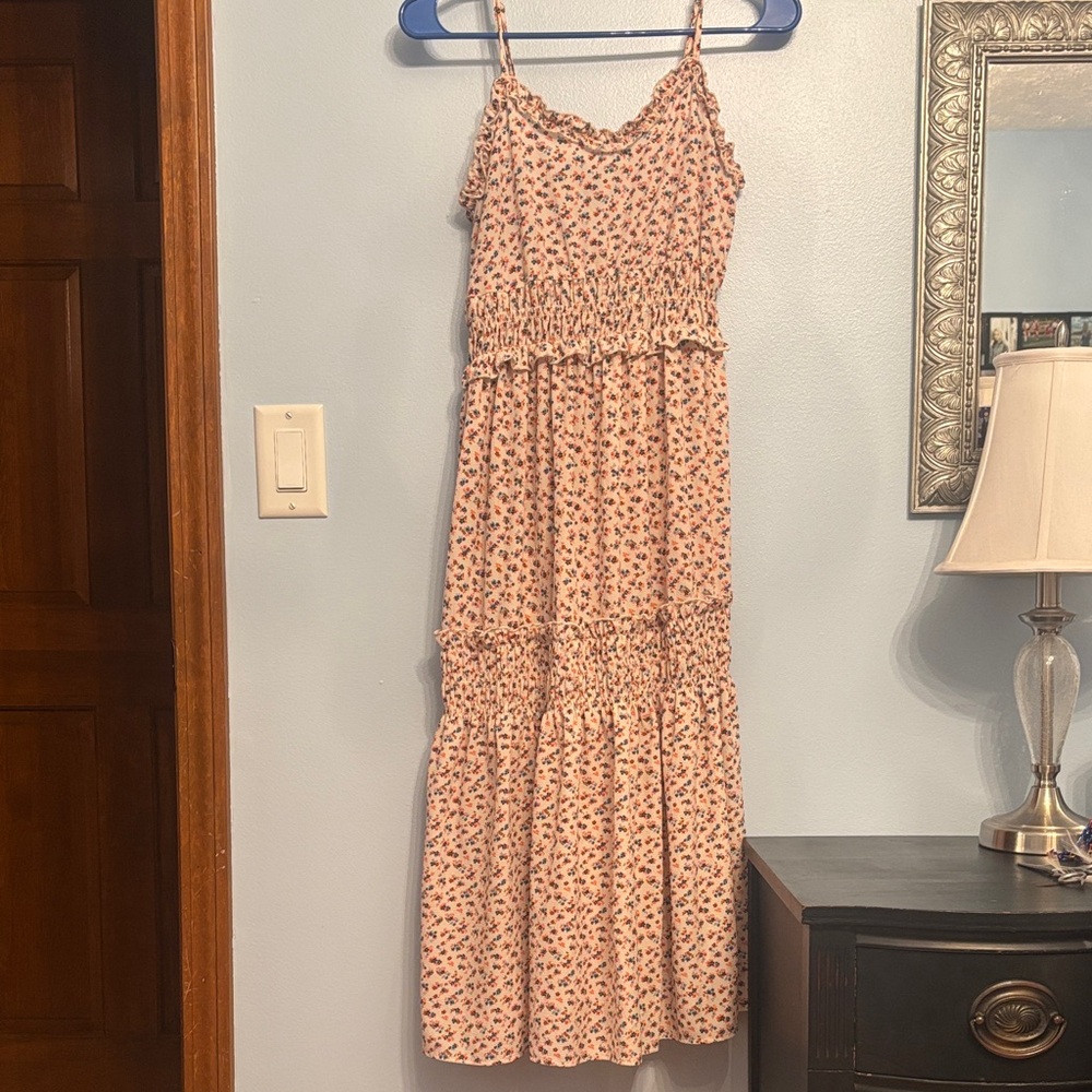 Angie Floral Midi Dress